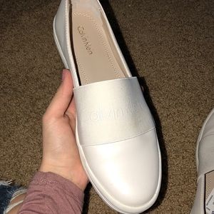 Calvin Klein slip ons